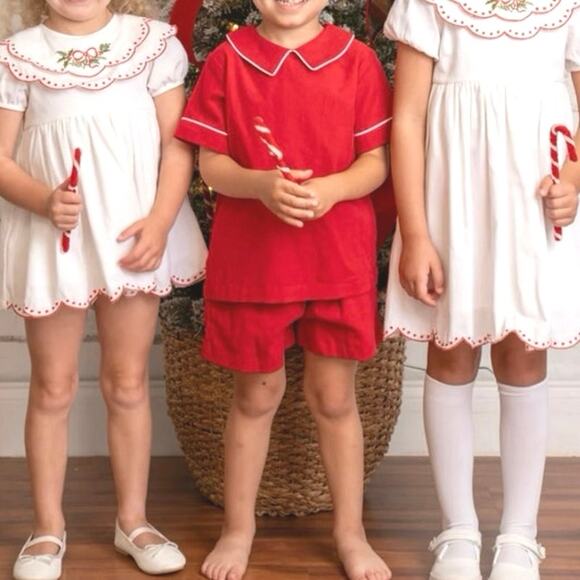 THE OAKS APPAREL WHITE Christmas DRESS Sz 4 NWOT
100% Cotton - Picture 4 of 10